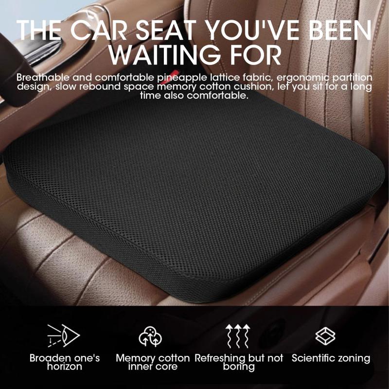 Product Introduction of Car seat cushion seat booster main driver small female driver Section 2 car training special lady driving thick seat 34