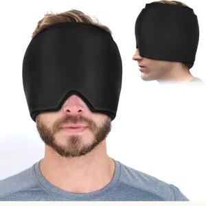 Alat Terapi Kompres Kepala Migrain Gel Ice Cold Migraine Cap 215g - RS033