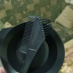 Alat Semir rambut sisir / mangkok Alat semir rambut hitam cantik