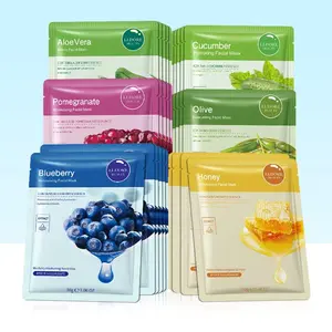 ELDORE PAKET ISI 30 Masker Facial Sheet Mask