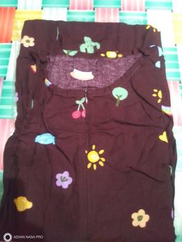 Product Review of DASTER GAMIS BUSUI PB 135 RAYON ADEM MOTIF KEKINIAN Karet Muslim Nyaman Panjang Dress alur from N**h 1