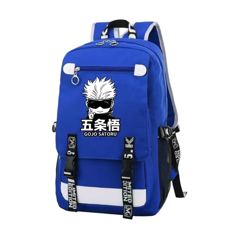 SLV BAGS - Tas Sekolah Anak SD Laki Laki Perempuan Jujutsu kaisen Gojo Satoru Anime Terbaru 5