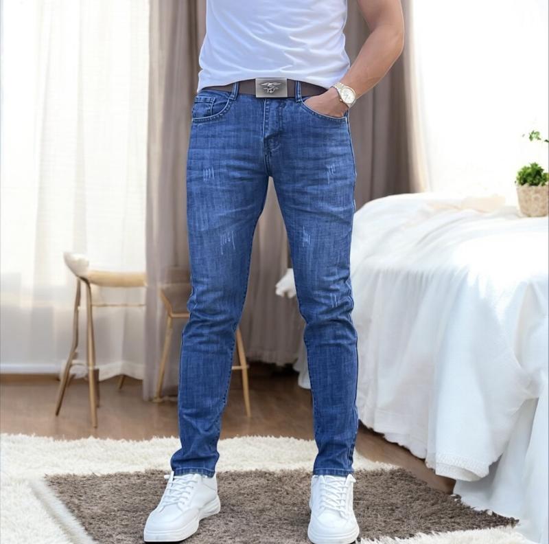QUẦN JEANS NAM-9 MẪU- CHẤT LIỆU CO GIẢN- DÀY KHÔNG PHAI MÀU.-SIZE 28 ĐẾN 36-THEO KỊP THỜI TRANG-VÀ XU HƯỚNG. Menswear jeans Cotton Pants 1