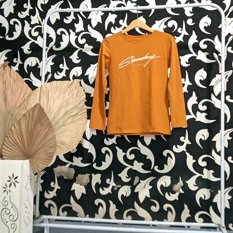 Atasan Wanita Baju Kaos Harian Pakaian Cewek 4