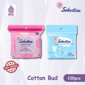 Cotton Bud Selection 100 / korek kuping / pembersih telinga