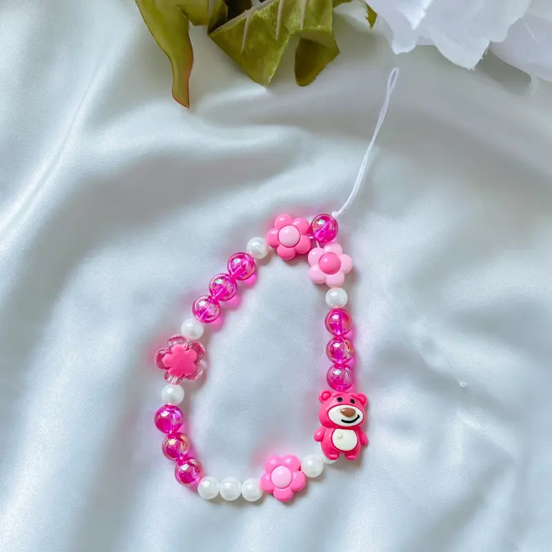 Gantungan Strap Hp Pink Lotso Lanyard Berkualitas 4