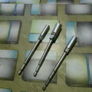 CASTA Adapter Soket Kunci Pas Ekstension Panjang 150mm Hex Nut Driver Sambungan Soket Kunci Pas 8/10/12/14mm Mata Bor Kunci Sok Hex Impact Drive bor listrik adaptor kunci pas soket