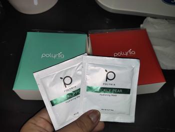 Product Review of [HADIAH GRATIS] POLYNIA | Pomegranate Revitalizing + Prickly Pear Hydrating Face Mask | Samarkan Kerutan & Flek Hitam | Melembabkan & Jaga Skin Barrier from ❤**🔥 0