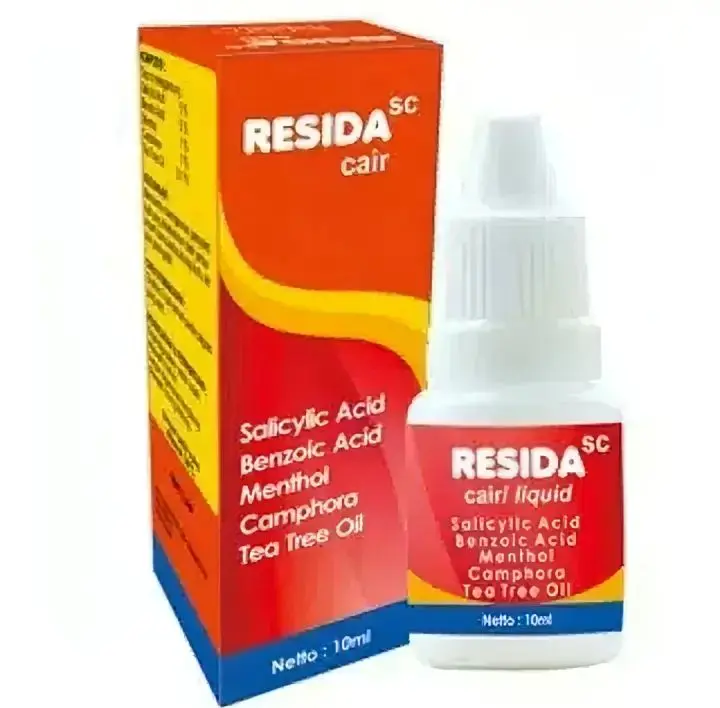 [] 3 PCS - RESIDA SC Liquid 10 ml Untuk Kulit - ED 2028 4