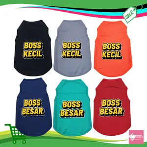 Pakaian Kucing/Anjing/Baju Kucing/ Pakaian Kostum anjing Kucing Murah Boss