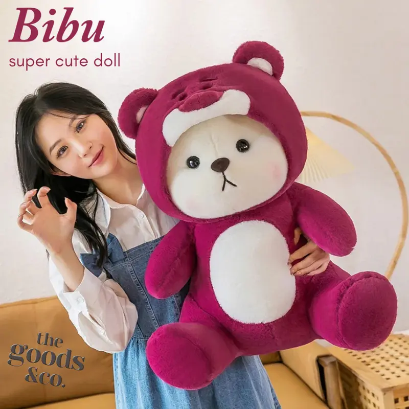 𝐆𝐨𝐨𝐝𝐬𝐂𝐨 Boneka Lucu Teddy Tales Bear Cosplay Manyo Mainan Boneka Beruang Boneka Rabbit 0