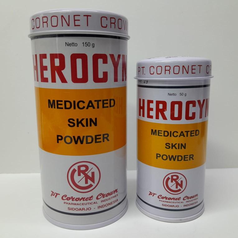 Herocyn bedak obat untuk kulit 50gr/150gr bpom Powder