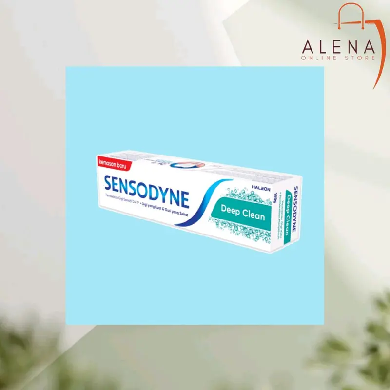 Sensodyne Pasta Gigi Sensitif 100g asli alami Bersihkan Mulut dan Gusi 4
