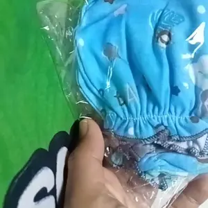 3 Set Sarung Tangan dan Kaki Bayi Baru Lahir Motif