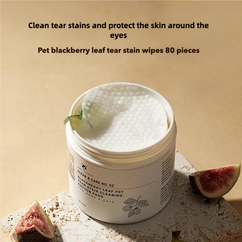 Product Introduction of Pets Eyes Wipes Remove Tears From Dogs and Cats and Care for Eyes, Healthy and Hygienic Without Any Additives 1