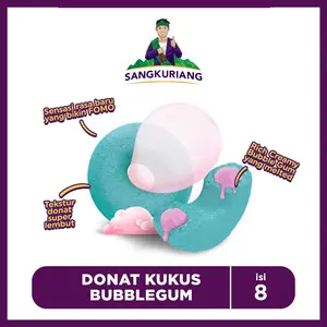 [KHUSUS AREA JAWA & BALI] Donut Kukus Bubblegum Sangkuriang