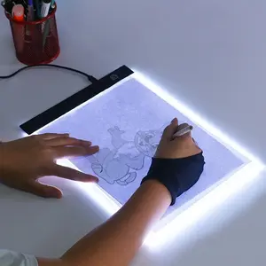Terlaris, LED photocopying table drawing board children's