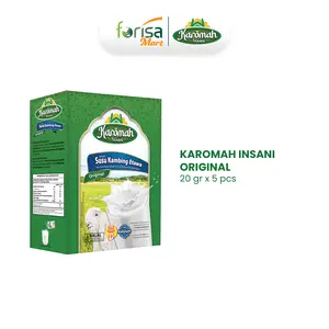 Susu Kambing Etawa Rasa Original Karomah Insani | Box - 20gr x 5 Sachet