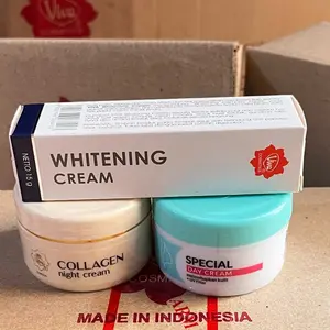 (Get Pouch) 3 Paket Viva Skincare Wajah / Viva Cream Siang Day Cream + Viva Cream Malam Collagen Night Cream + Viva Whitening Flek Noda / 3 Produk Viva Perawatan Wajah