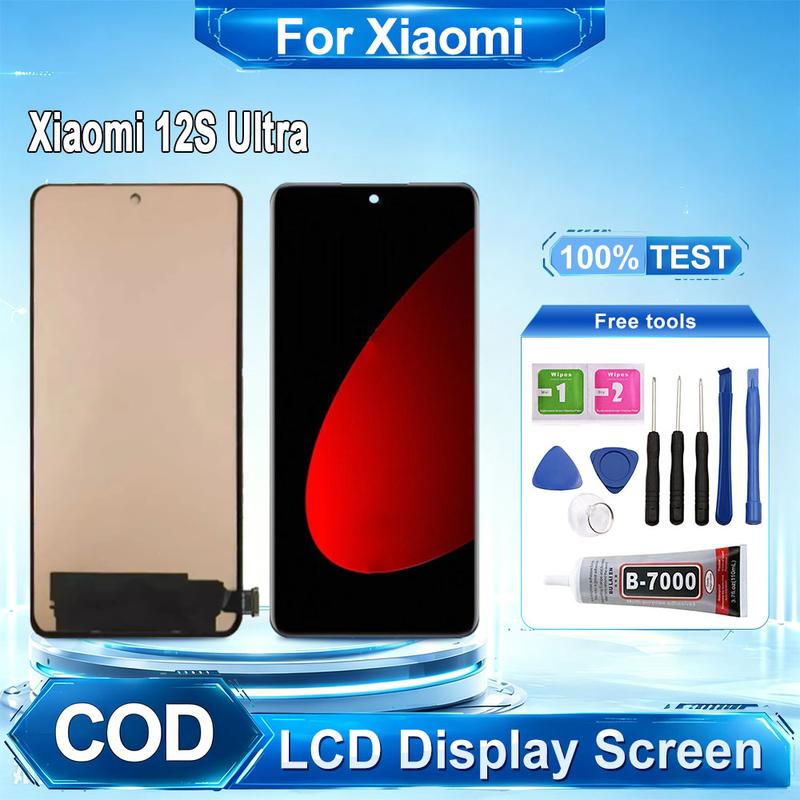 Màn hình cảm ứng AMOLED/TFT LCD chính hãng chất lượng cao cho XiaoMi 12S, kèm…