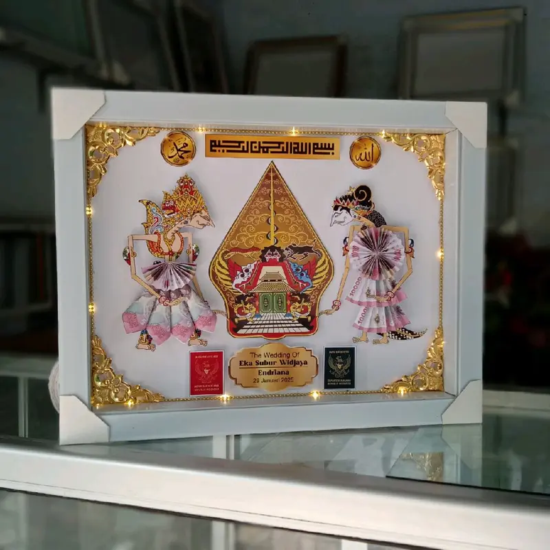 Mahar Pernikahan Wayang / Mahar Murah / Mahar Jawa / Mahar Simpel / Mahar Akrilik 1