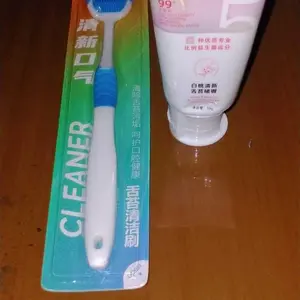 Dr.Baek Gel Pembersih Lidah + Sikat Lidah Melawan Nafas Bau Dan Panas Dalam Tongue Cleaner Alat  Anak Pembersih Lidah Dewasa Tongue Cleansing Gel Menyegarkan Nafas Dan Membersihkan Mulut Secara Efektif KR073