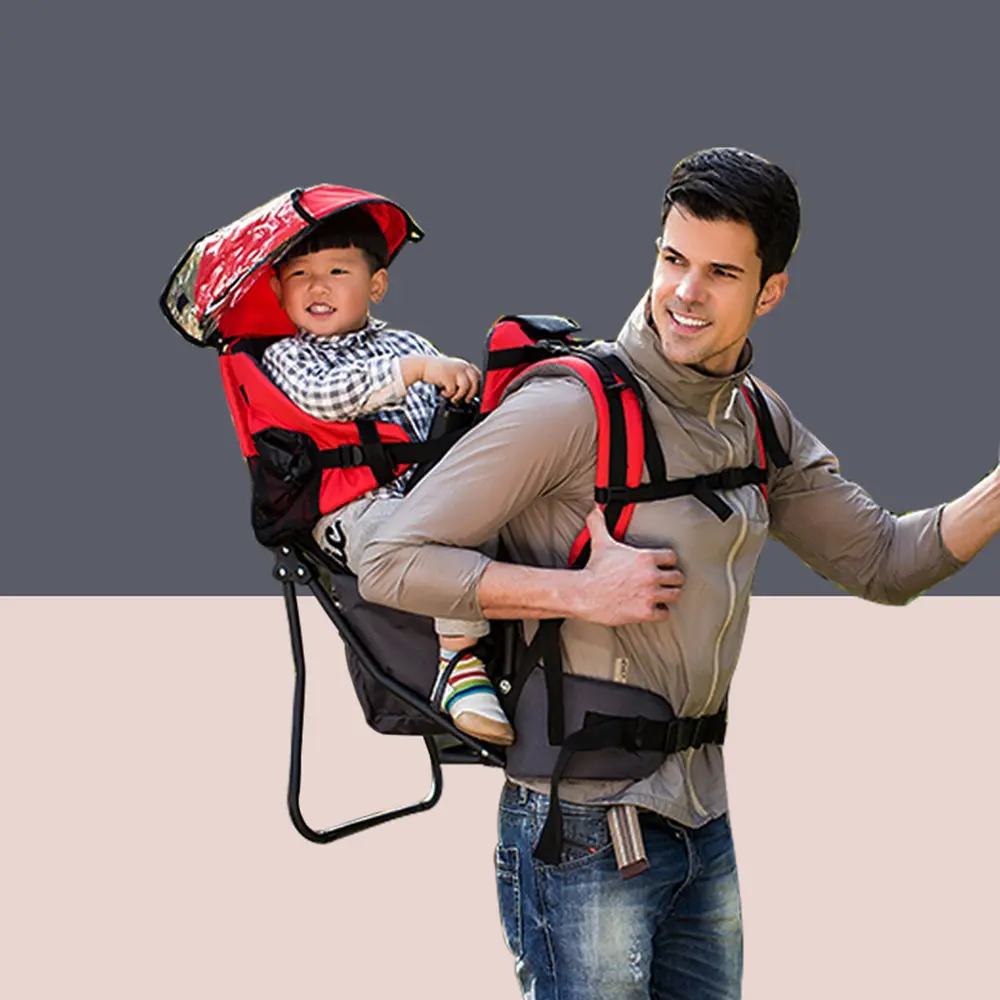 Travel Outside Baby Carrier Shoulder Saddle Seat Baby Multifunctional Carrier Backpack With Hip Hiking Seat Baby Backpack Hiking Child Carrier Toddler