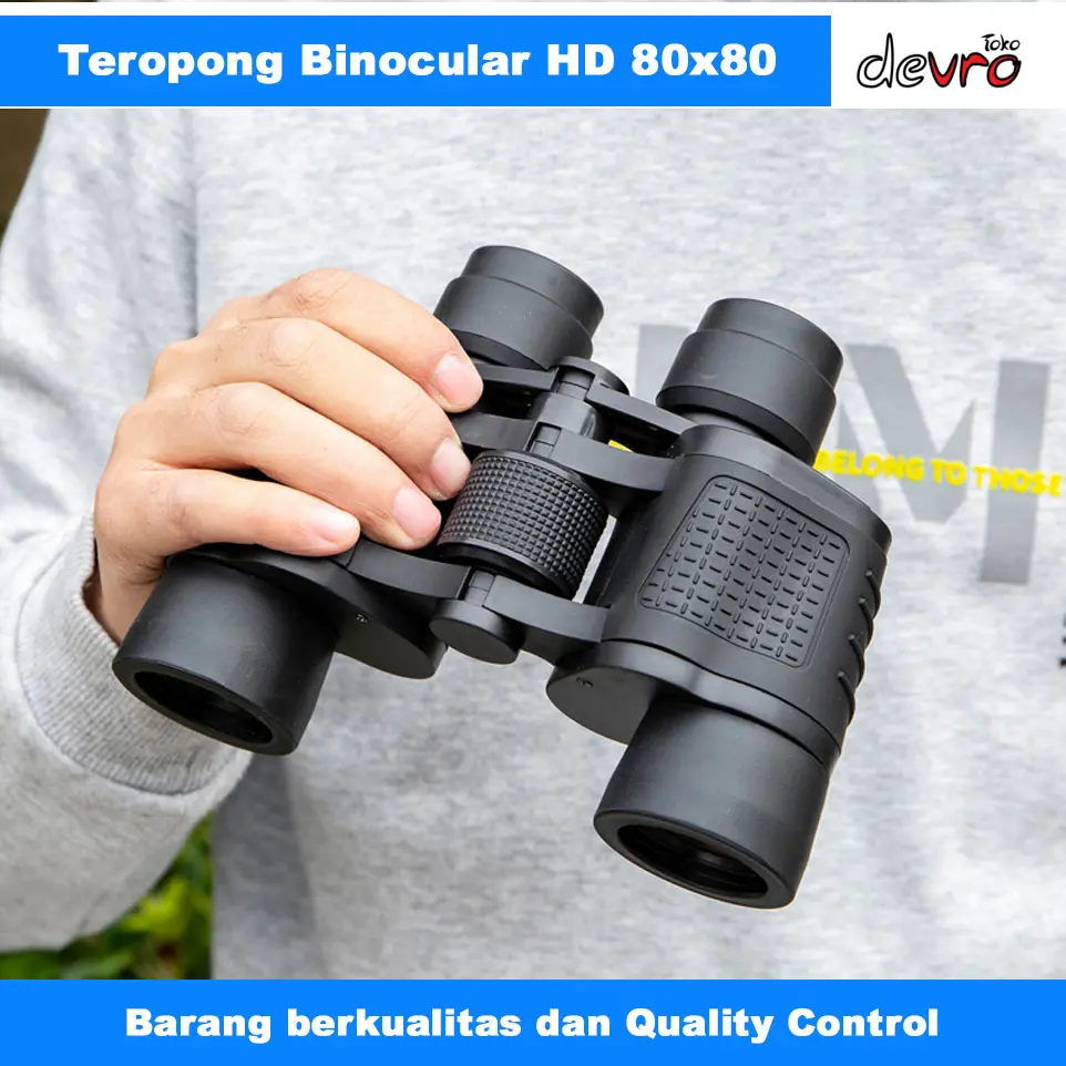 Teropong Binocular Outdoor HD Vision Magnification 80x80 - 8090