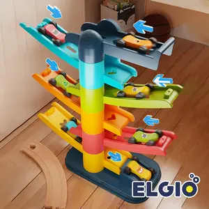 Mainan Mobil Trek Seluncuran Lintasan Baby Sliding Car Tracks