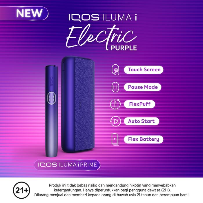 Promo IQOS ILUMA I Prime Kit Electric Purple IQOS ILUMA I Prime Kit promo-iqos-iluma-i-prime-kit-electric-purple-iqos-iluma-i-prime-kit