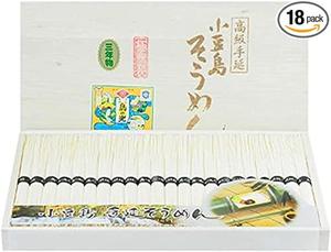 小豆島手延素麺 島の光 特級品黒帯 900g 18束 大古（ひね）三年物 豪華木箱入 OLIVE ISLAND