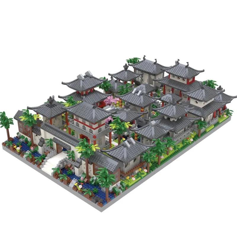 Mini Block Garden Nano Balok Cina Building Micro Partikel Blok Bangunan Building Block Bricks 5