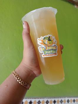 Product Review of Stiker label cup ES Jeruk Peras  | 1 Pack isi 50 pcs Ready Stock from K**I M**E 0