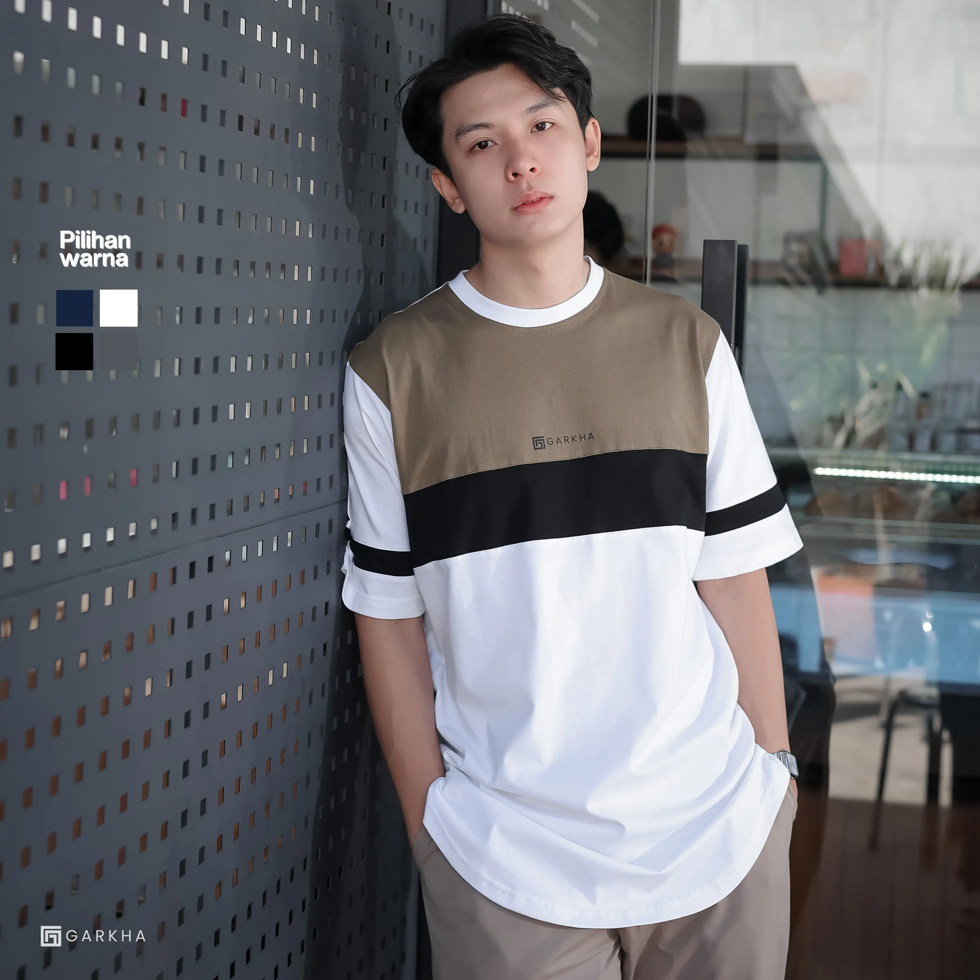 GARKHA Kaos kurta Pria Terbaru TCK Tshirt Longline Premium Original Cotton Combed 24s Berkualitas