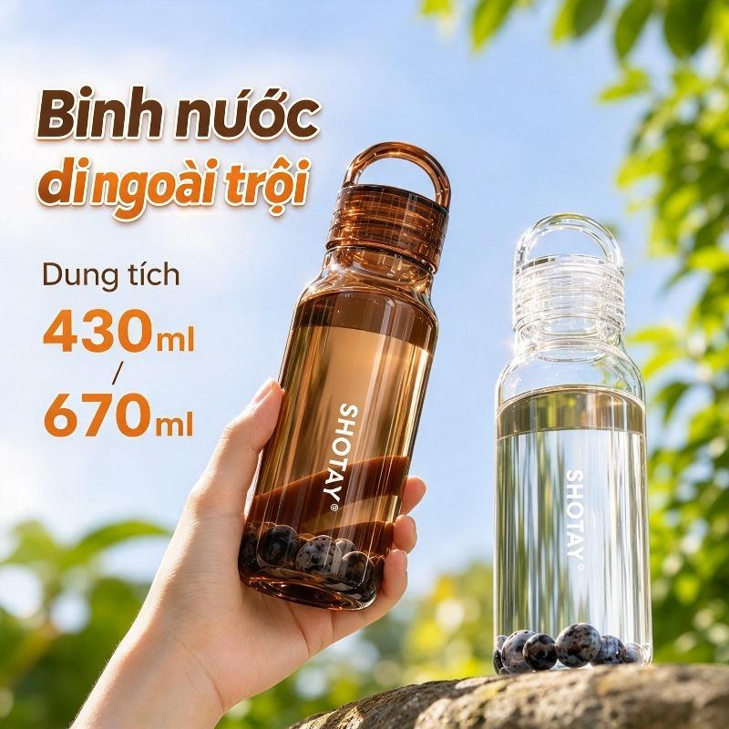 Bình nước thể thao bình nước titan đa năng chất liệu titan nguyên chất không chứa BPA không giữ mùi nắp kín không rò rỉ chịu nhiệt 0 100 độ C nhẹ chỉ từ 93G phù hợp gym du lịch văn phòng học đường dung tích 670Ml an toàn cho sức khỏe