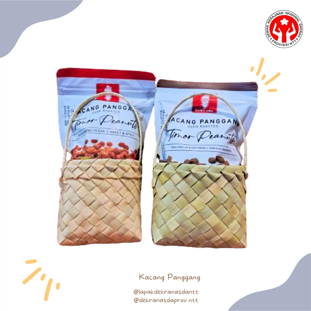 Kacang Panggang Timor Mama Ana Enak dan Gurih