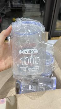Product Review of Hộp nhựa có nắp đựng thực phẩm các loại hạt, gia vị ngũ cốc có nhiều dung tích tiện lợi My Home DN143 from L**a 0