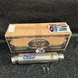 SLINCER KNALPOT CTS MUFFLER BULAT KOMPETISI P30CM FREE KARDUS BOX