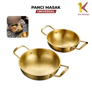 [COD] SK C1216 Panci Ramen Korea Tebal Noodle Pot Stainless Serbaguna