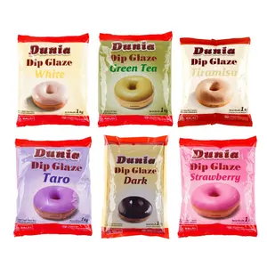 DUNIA DIP GLAZE 1 KG KEMASAN BAG - (UNTUK MIX RASA CHECK OUT PESANAN PER VARIAN RASA YA)