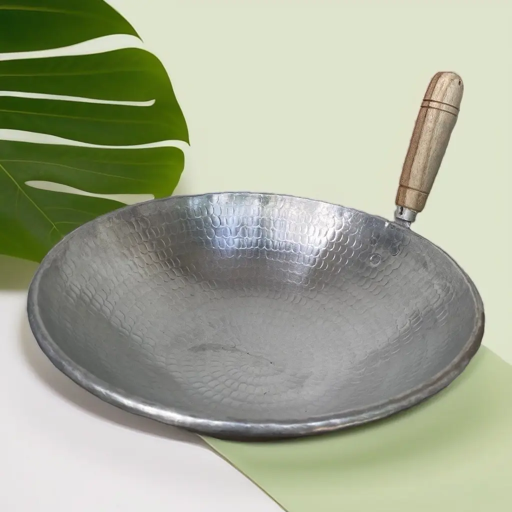 WAJAN SUNDUK 28cm WAJAN NASI GORENG TERLARIS WAJAN GAGANG Kayu Kitchenware