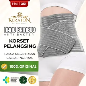 Postpartum Corset Pasca Caesar Korset Pelangsing Pasca Melahirkan Korset Nano Bamboo Anti Bakteri ORIGINAL Perut Wanita Ibu Hamil Bunda Belt