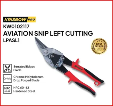 Krisbow Gunting Seng Left Cutting Produk Original
