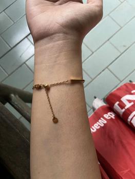 Product Review of THIQLA - Gelang Serut Wanita FASL - Gelang Kecil Tipis Mirip Gelang Emas Model 2025 - Gelang Aurel Mirip Gelang Titanium Wanita Anti Karat from s**y 0