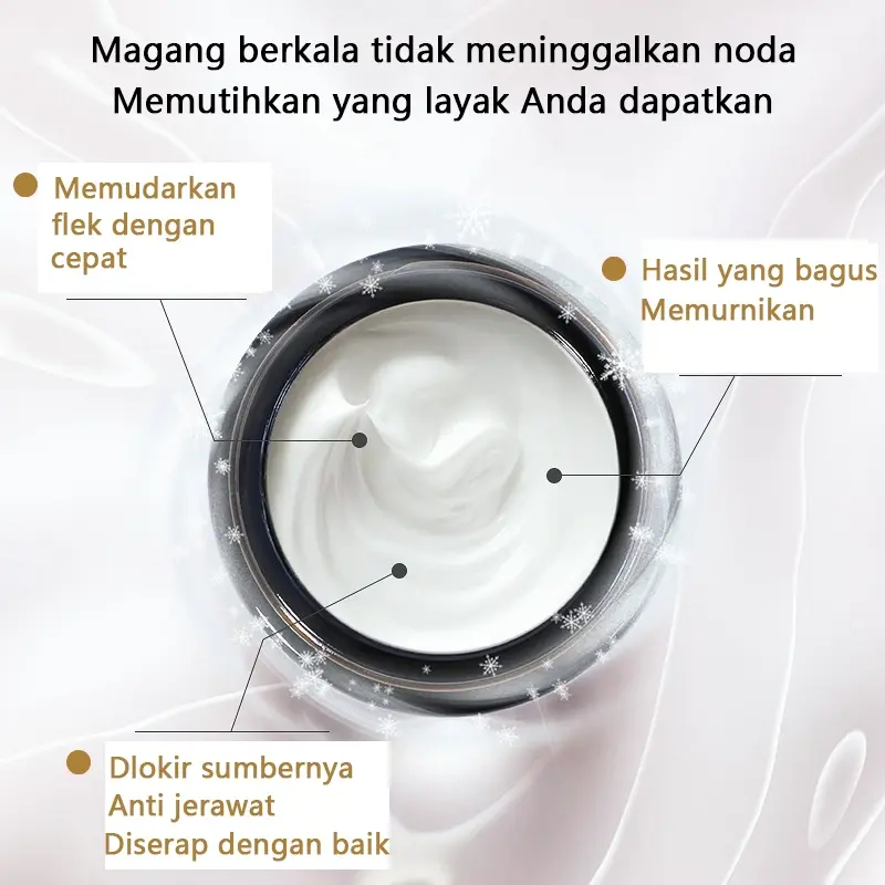 Krim penghilang flek hitam cream flek hitam membandel salep flek hitam membandel 30g menghilangkan flek hitam di wajah serum flek hitam Perawatan wajah Krim bintik Perbaikan bekas luka dan bintik bintik secara permanen dan efektif 6
