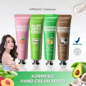 KORMESIC Brighten Niacinamide Hand Cream 30g - Hydrating Deep Nourishment Krim Tangan, Lightness, Deep Skin Repair, Melembabkan dan Memperbaiki Kulit Tangan, Anti Kerut, Anti Kering, Anti Kasar, Melembutkan, Mencerahkan, Tidak Berminyak