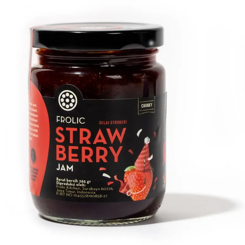 FROLIC Selai Buah Stroberi - Strawberry Jam 0
