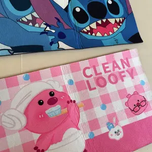 (Beckler's) Keset Lantai Motif Karakter Lucu Polyester Premium Anti Slip 30x50CM