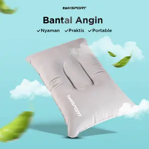 Bantal Angin Tiup Tidur Penyangga Duduk untuk Camping dengan Bahan Berkualitas