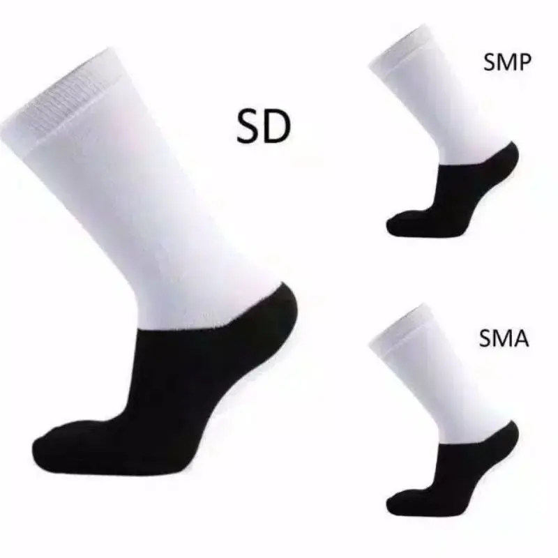 5 Pasang kaos kaki anak sekolah SD SMP SMA/ kaos kaki sekolah bagus Fashion